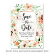 Load image into Gallery viewer, "Kaylee" Floral Save The Date Card
