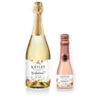 Load image into Gallery viewer, "Kaylee" Floral Bridesmaid Proposal Champagne Labels