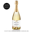 Load image into Gallery viewer, "Kaylee" Floral Bridesmaid Proposal Champagne Labels