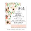 Load image into Gallery viewer, "Kaylee" Floral Wedding Invitation