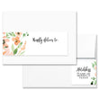 Load image into Gallery viewer, "Kaylee" Floral Watercolor Envelope Wrap Address Labels