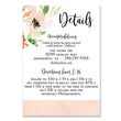 Load image into Gallery viewer, "Kaylee" Floral Enclosure Card