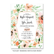 Load image into Gallery viewer, "Kaylee" Floral Wedding Invitation