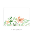 Load image into Gallery viewer, "Kaylee" Floral RSVP Card