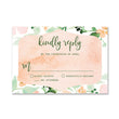 Load image into Gallery viewer, "Kaylee" Floral RSVP Card