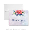 Load image into Gallery viewer, Bohemian watercolor floral "Kelly" Thank You card | digibuddha.com