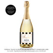 Load image into Gallery viewer, "Kendall" Black & White Bachelorette Party Champagne Labels