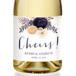 Load image into Gallery viewer, "Kerri" Boho Plum Floral Engagement Champagne Labels