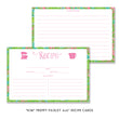 Load image into Gallery viewer, Chic Paisley Bridal Shower Invitation with preppy pink and green paisley print and artsy wedding dress design.