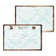 Load image into Gallery viewer, Damask Recipe Cards | Kim Wood Blue