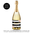 Load image into Gallery viewer, "Krissy" Black Stripes Birthday Party Champagne Labels