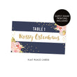 Load image into Gallery viewer, Navy + Pink Peonies Place Cards | Krissy