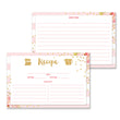 Load image into Gallery viewer, Floral + Stripe Recipe Cards | Krissy Pink