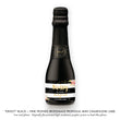 Load image into Gallery viewer, "Krissy" Black + Pink Peonies Bridesmaid Proposal Champagne Labels