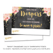 Load image into Gallery viewer, "Krissy" Chalkboard Baby Shower Invitation