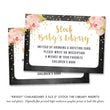 Load image into Gallery viewer, "Krissy" Chalkboard Baby Shower Invitation