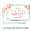 Load image into Gallery viewer, "Krissy" Mint Stripe Baby Shower Invitation