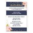 Load image into Gallery viewer, "Krissy" Navy + Pink Sriped Enclosure Card