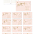 Load image into Gallery viewer, 2021 Desk Calendar by Digibuddha | Mila Blush