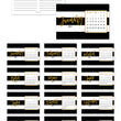 Load image into Gallery viewer, 2021 Desk Calendar by Digibuddha | Tory Black