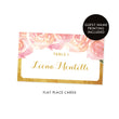 Load image into Gallery viewer, Blush Pink + Gold Place Cards | Leona