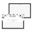 Load image into Gallery viewer, Floral Recipe Cards | Leona White Chalk
