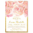 Load image into Gallery viewer, Peonies Blush Pink and Gold Bridal Shower Invitations, featuring a floral design, perfect for a modern wedding shower.