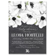 Load image into Gallery viewer, "Leona" Chalkboard + White Anemone Baby Shower Invitation