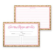 Load image into Gallery viewer, Lace Recipe Cards | Madison Fuchsia