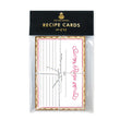 Load image into Gallery viewer, Lace Recipe Cards | Madison Fuchsia