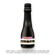 Load image into Gallery viewer, "Mady" Floral + Black Stripe Bachelorette Party Champagne Labels