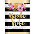 Load image into Gallery viewer, "Mady" Black Stripe Bride Tribe Bachelorette Party Wine Labels