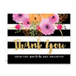 Load image into Gallery viewer, "Mady" Black + White Stripe Bridal Thank You Card