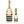 Load image into Gallery viewer, &quot;Mady&quot; Floral + Black Stripe Graduation Champagne Labels
