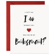 Load image into Gallery viewer, Modern Lettering Maid of Honor Proposal Card | Mia