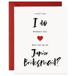 Load image into Gallery viewer, Modern Lettering Maid of Honor Proposal Card | Mia
