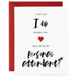 Load image into Gallery viewer, Modern Lettering Maid of Honor Proposal Card | Mia