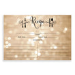 Load image into Gallery viewer, Champagne Bokeh Recipe Cards | Mila