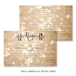 Load image into Gallery viewer, Chic bokeh champagne brunch and bubbly bridal shower invitation with elegant black script font and sparkling design