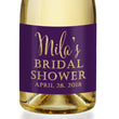 Load image into Gallery viewer, "Mila" Plum + Gold Bridal Shower Champagne Labels