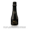 Load image into Gallery viewer, "Mila" Black + Gold Bridal Shower Champagne Labels