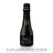 Load image into Gallery viewer, "Mila" Black + Silver Bridal Shower Champagne Labels