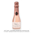 Load image into Gallery viewer, "Mila" Blush + Silver Bridal Shower Champagne Labels