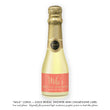 Load image into Gallery viewer, "Mila" Coral + Gold Bridal Shower Champagne Labels