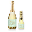 Load image into Gallery viewer, "Mila" Mint + Gold Bridal Shower Champagne Labels
