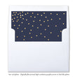 Load image into Gallery viewer, "Mila" Navy + Gold Envelope Liners