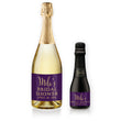 Load image into Gallery viewer, "Mila" Plum + Gold Bridal Shower Champagne Labels