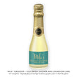 Load image into Gallery viewer, "Mila" Turquoise + Gold Bridal Shower Champagne Labels