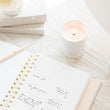 Load image into Gallery viewer, Pale Pink Petal Ceramic Candle