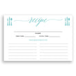 Load image into Gallery viewer, Sea Glass Calligraphy Recipe Cards Gift Set | Molly
